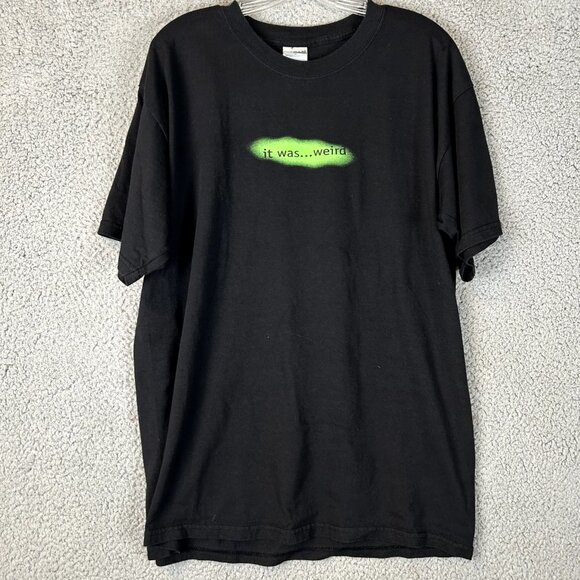 Alien Daze it was... weird T Shirt Mcminnville, Oregon Vintage X Files Size L - Picture 1 of 5